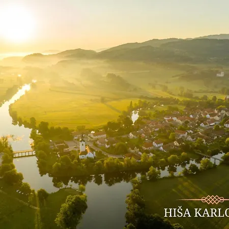 Beautiful Wooden House With Jacuzzi - Chalet Hisa Karlovsek
