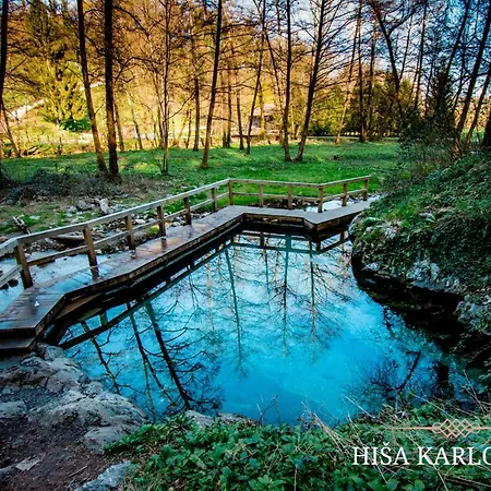 Holiday home Beautiful Wooden House With Jacuzzi - Chalet Hisa Karlovsek