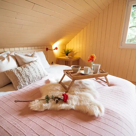 Beautiful Wooden House With Jacuzzi - Chalet Hisa Karlovsek *